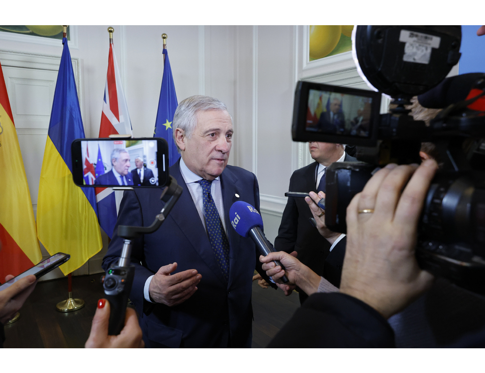 Tajani, ‘peacekeeping? Prematuro, prima una pace giusta’