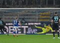 La rete su rigore di Castellanos (Lazio) contro il Como