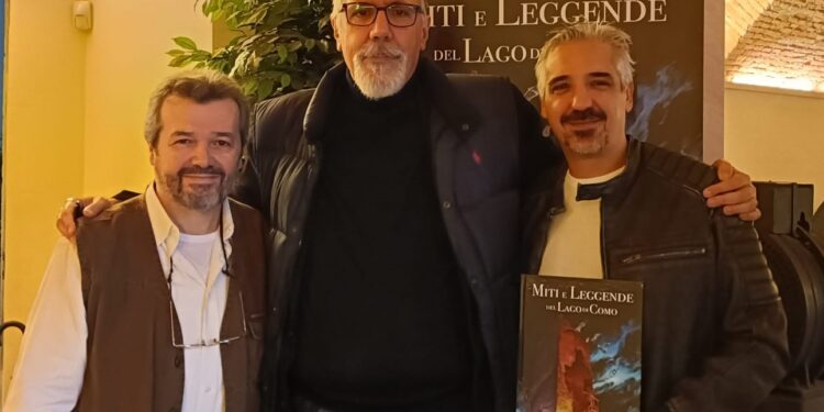Gli autori del libro. Da sinistra, Claudio Villa, Dario Campione e Alessandro Piccinelli