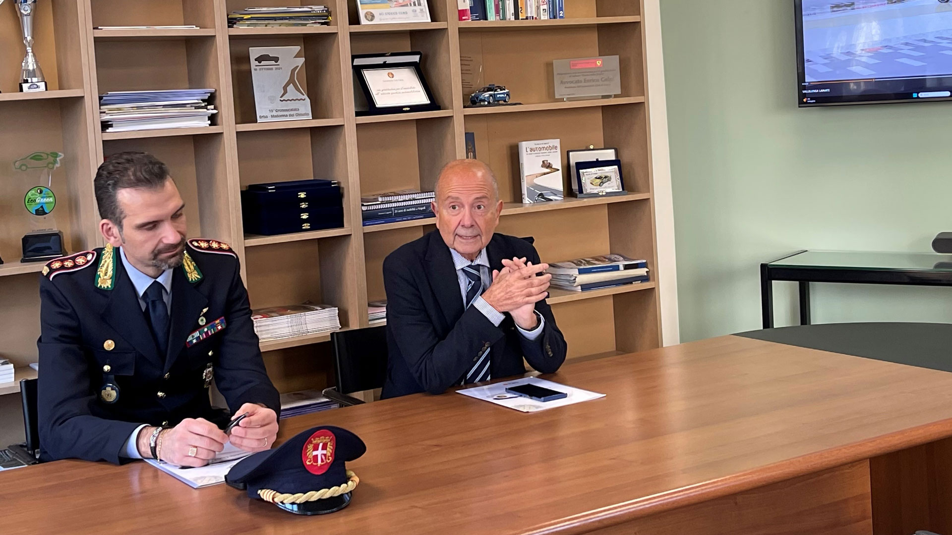 Collaborazione Aci Como-Polizia locale per la formazione degli agenti al volante