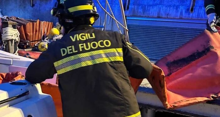 vigili del fuoco Ceresio