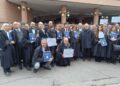 Davanti al Palazzo di giustizia