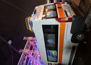 Trasportato in ambulanza al Policlinico di Monserrato