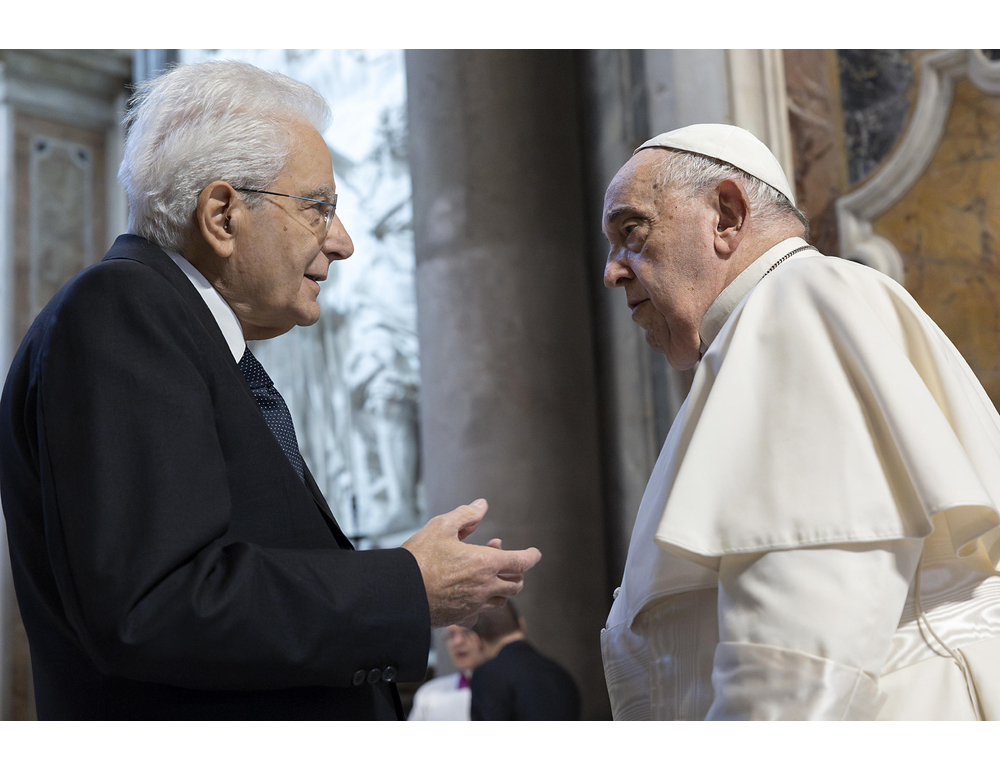 Mattarella ringrazia il Papa, tutti raccolgano invito alla pace
