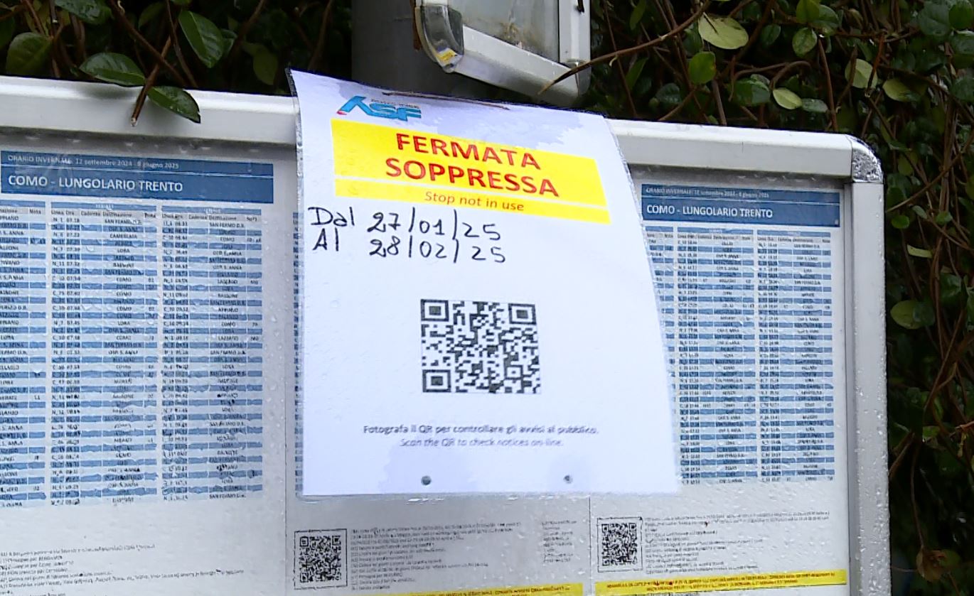 Lavori sul lungolago, modifiche ai bus e alla viabilità fino al 28 febbraio