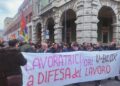 Manifestazione a tutela dei lavoratori di Tirso