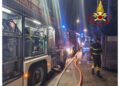 Operazioni di spegnimento ancora in corso