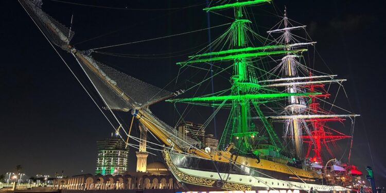 Il veliero a Trieste il 1 marzo