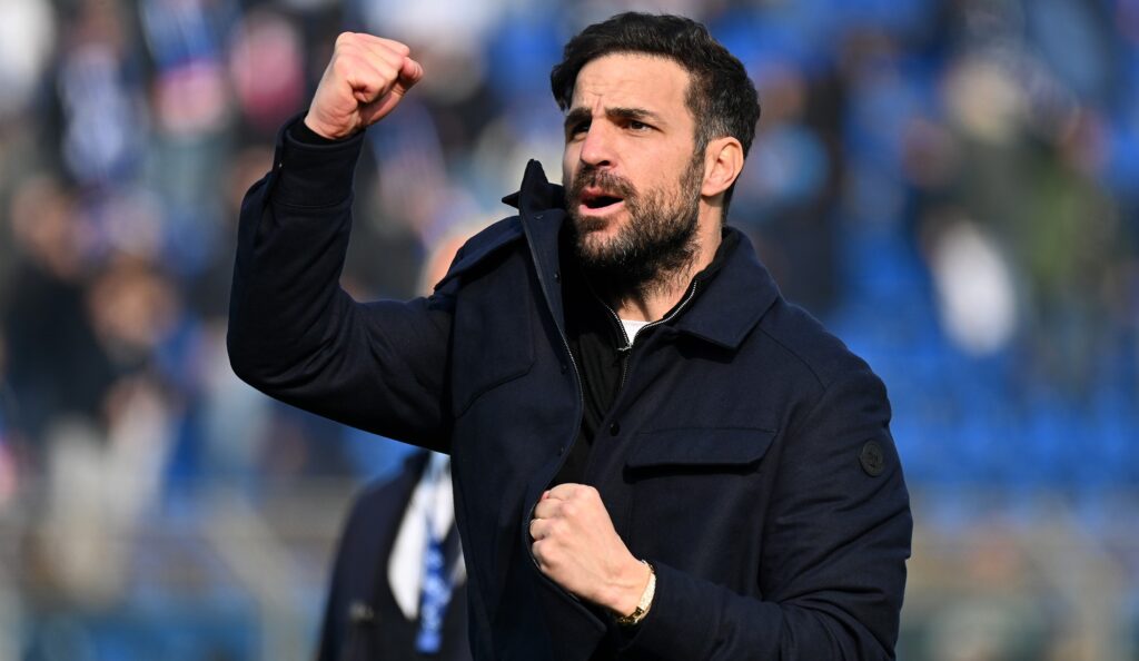 Cesc Fabregas a fine partita (foto Roberto Colombo)