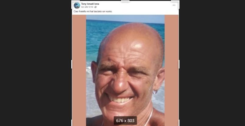 Morto dopo la caduta dal tetto, l’addio a Francesco Ionadi. Donati gli organi