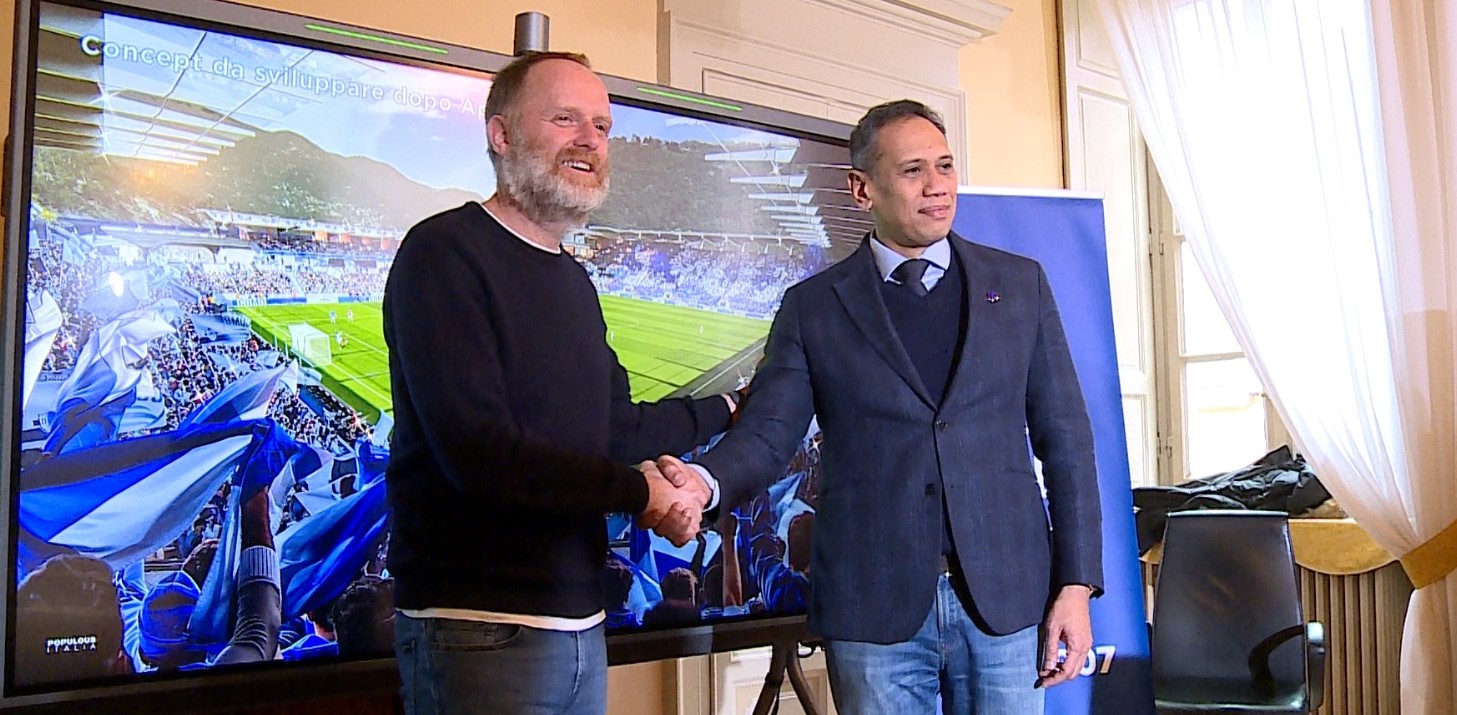 Mirwan Suwarso: “Una grande giornata per Como, uno stadio aperto 365 giorni all’anno”