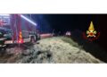 Intervento dei vigili del fuoco con droni sul passo del Faiallo