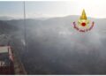A Falerna si lavora per evitare propagazione delle fiamme