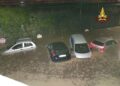 Auto trascinate dalla corrente ma nessuna persona coinvolta