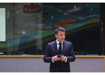 Con un gruppo di leader europei