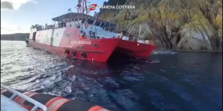 'Per incidente ha imbarcato acqua