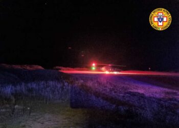 Ricerche da parte di Soccorso alpino e vigili del fuoco