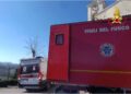 Intervento dei vigili del fuoco
