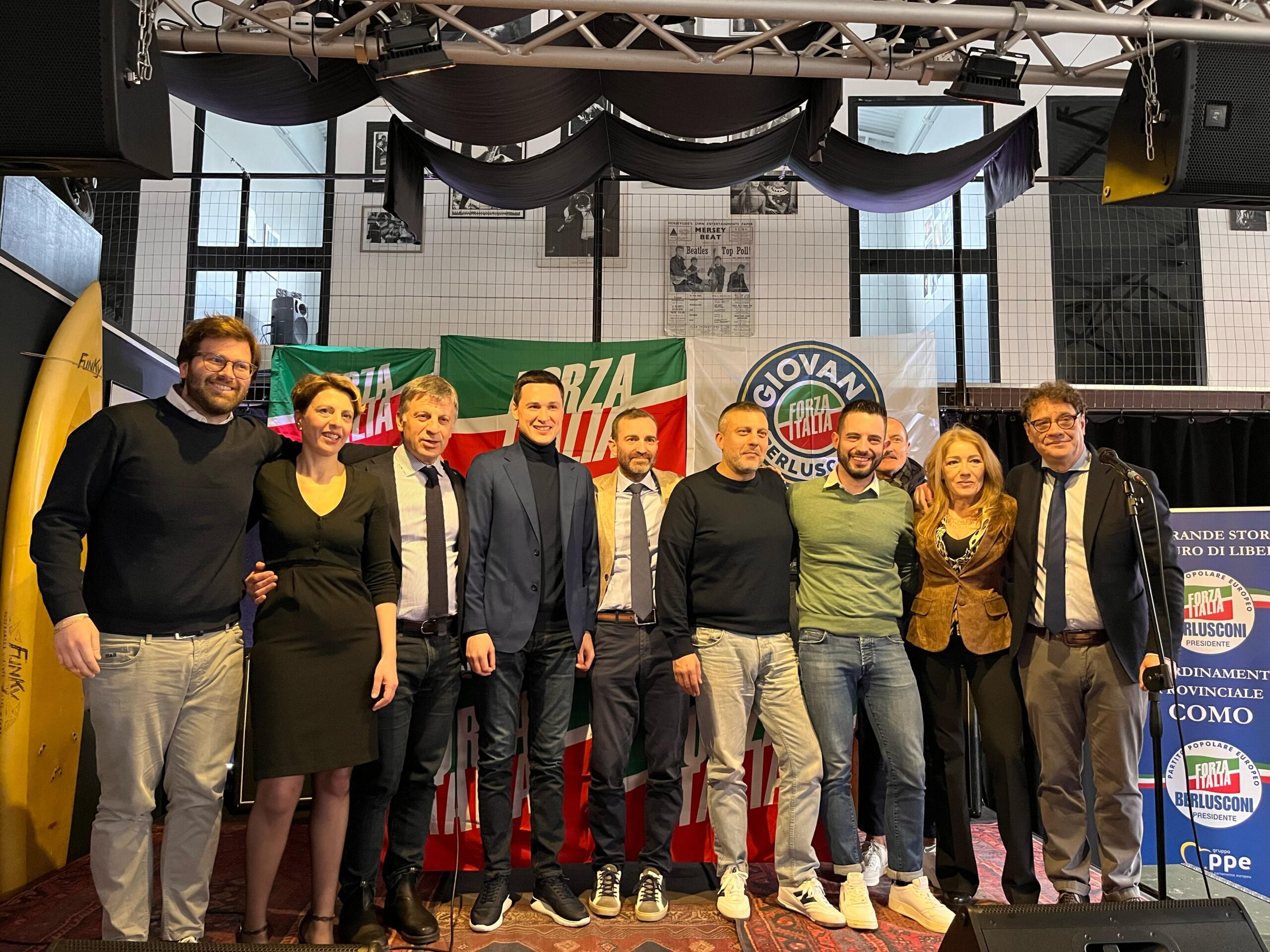 Como, il Congresso di Forza Italia elegge Davide Gervasoni nuovo segretario cittadino