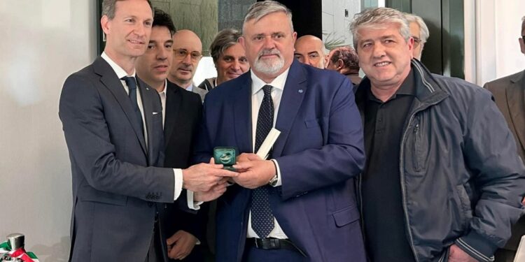 Federico Romani nuova sede Ugl Monza e Brianza