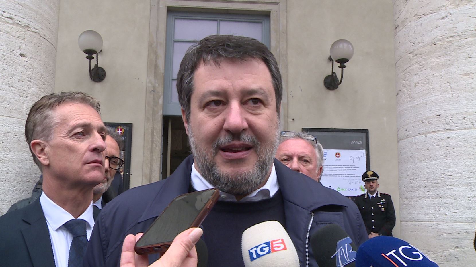 Cantiere della Variante della Tremezzina, Salvini: “Dobbiamo correre. È il primo dossier che seguo ogni mattina”
