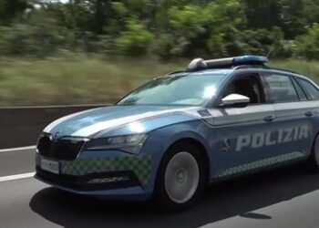 polizia stradale como