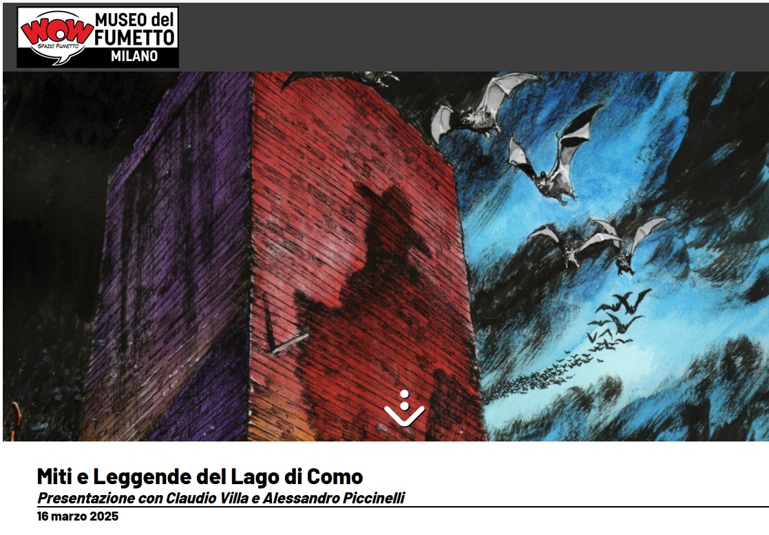 “Miti e leggende del Lago di Como” al WOW Museo del Fumetto di Milano