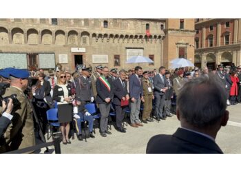 In piazza Re Enzo la memoria del contributo alla Liberazione