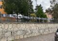 E' il secondo che compare in città contro fornaia antifascista
