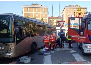 L'incidente è avvenuto a ridosso del centro storico