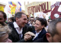 In piazza anche Pd e Avs. Boccia