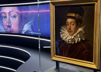 Il quadro dell'artista veneto raccontato al Padiglione Italia