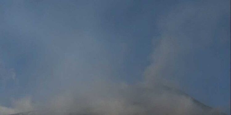 Modello prevede dispersione nube eruttiva in direzione Sud-Est
