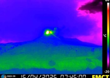 In aumento l'ampiezza del tremore vulcanico