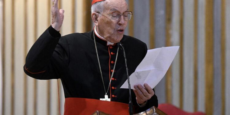 Non sarà in conclave perché ha superato gli 80 anni