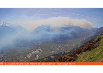 Nei pressi di Prato allo Stelvio