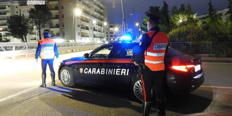 Bloccato dai carabinieri di Rende