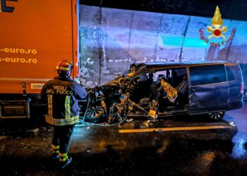 L'autostrada chiusa per ripristinare le condizioni di sicurezza