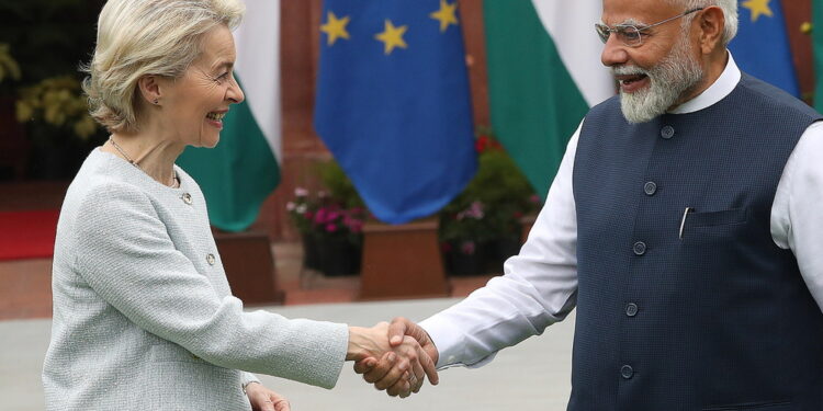 Fonti:'Firma nel 2025 decisa in visita di von der Leyen a Delhi'