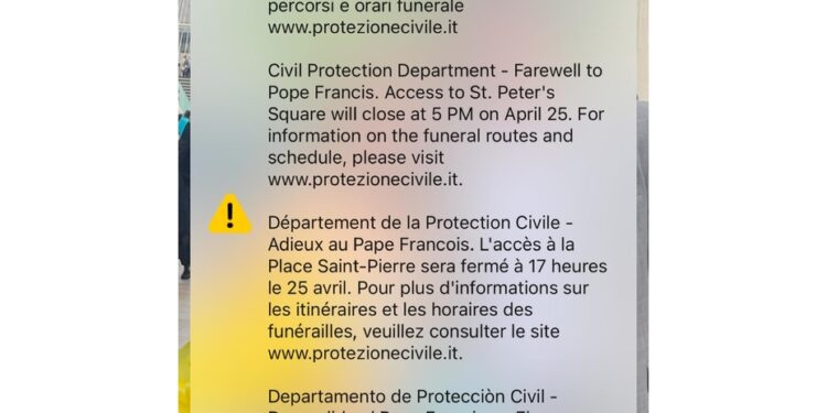 'Uso scorretto dello strumento'. Protezione Civile