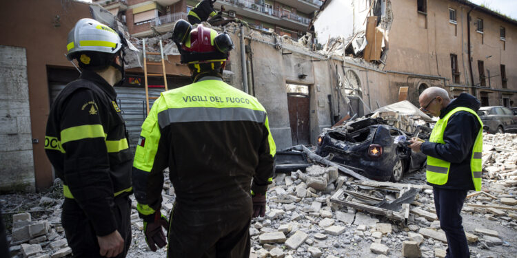 A Roma nel quartiere Monteverde lo scorso 23 Marzo