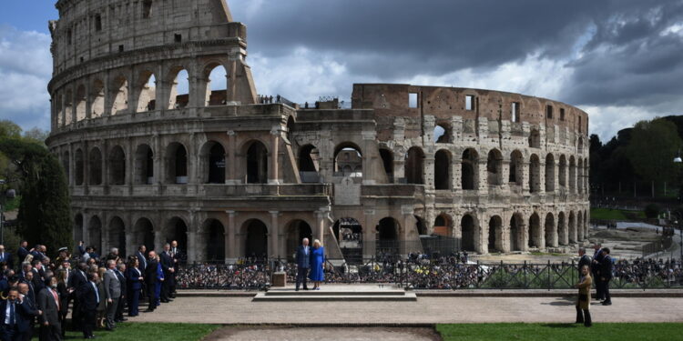 Il 9 aprile evocato il Roma-Amor in omaggio ai Reali inglesi