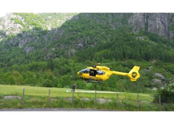 L'incidente oggi pomeriggio a Valbondione