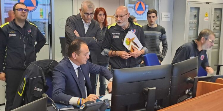 Cirio: "impegnati mille volontari della Protezione Civile"