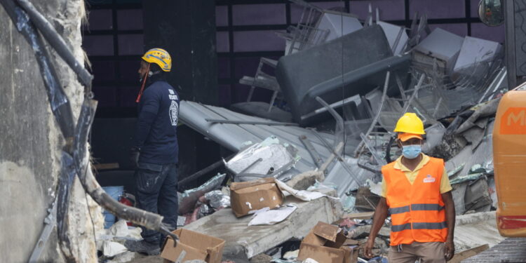 Obiettivo determinare le cause del crollo della discoteca