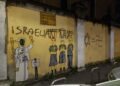 Scritte anti-semite su opera artista contemporaneo