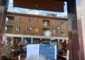 Lancio di fumogeni all'altezza di piazzale Baiamonti