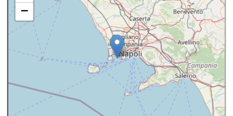 Avvertita stamattina alle 5.19 ad una profondità di 4 km