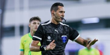 L'arbitro Andrea Colombo