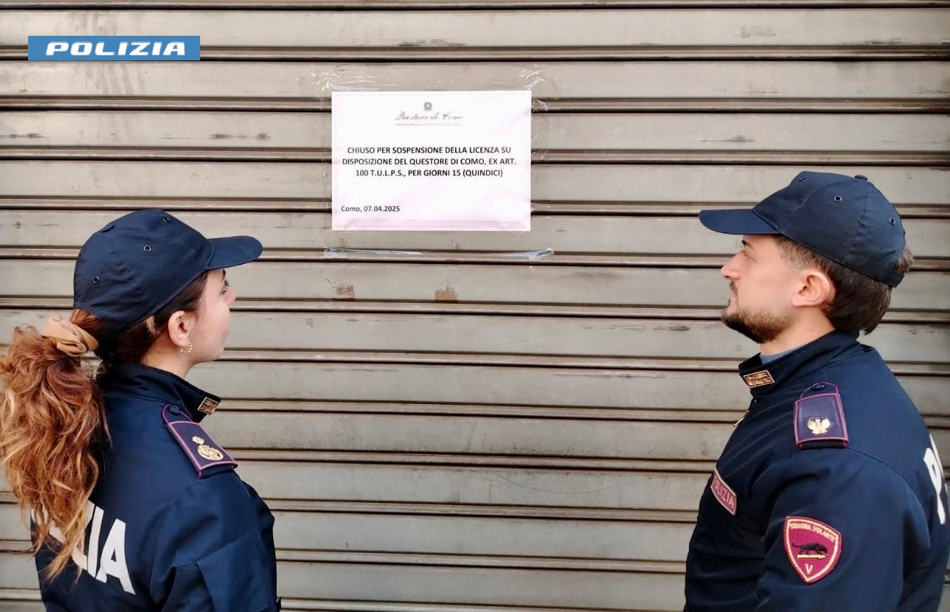 Comportamenti illegali e pericolo per il quartiere, chiuso un bar in via Leoni